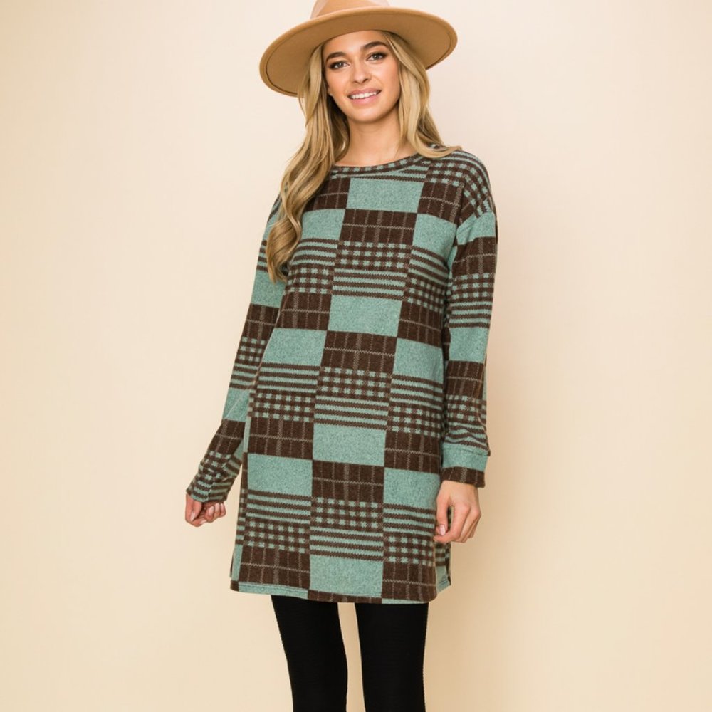 Plaid dress